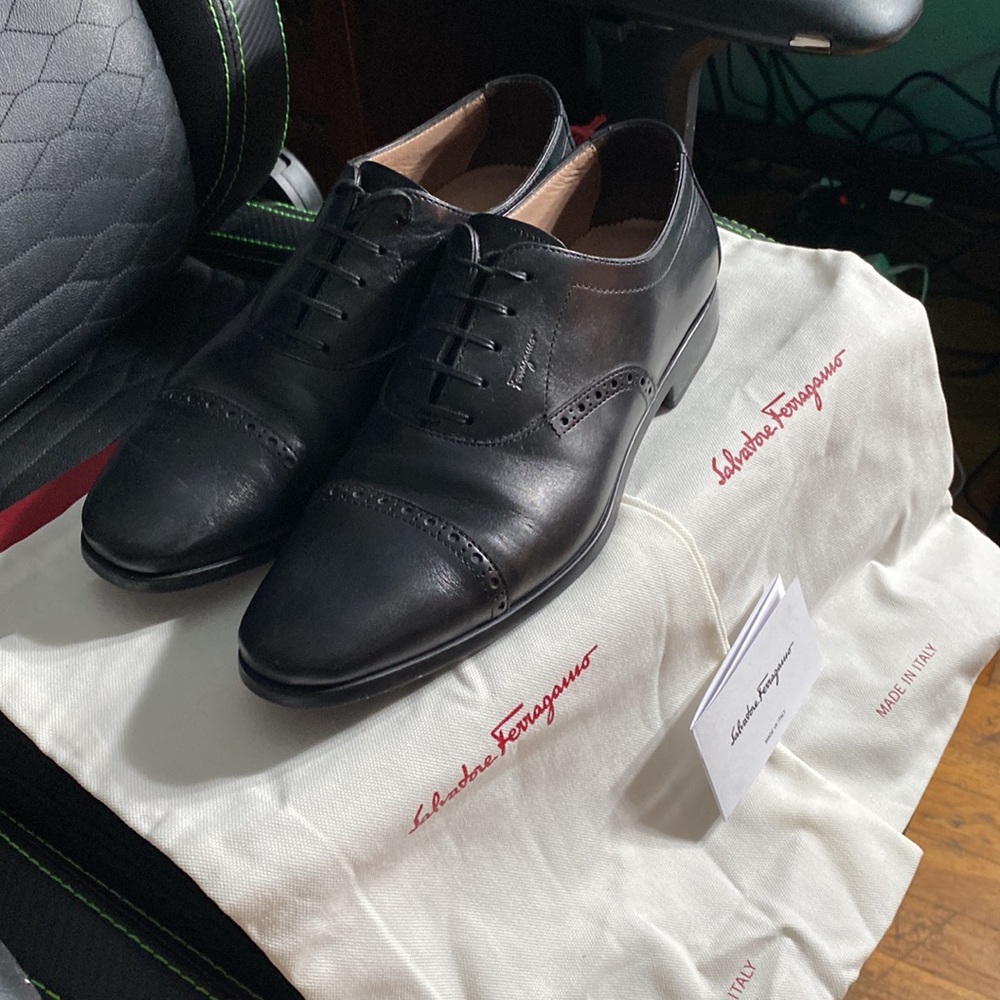 Salvatore Ferragamo Riley Dress Shoes